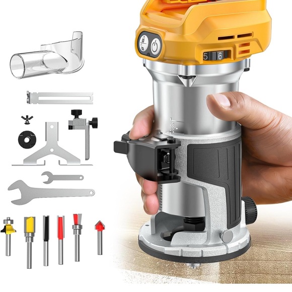 Cordless Compact Wood Router - Picture 1 of 6